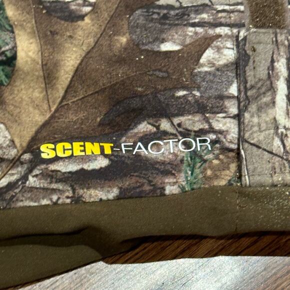 RealTree Scent Factor Mens XXL Camo Full Zip Fleece Lined Jacket - Picture 11 of 11